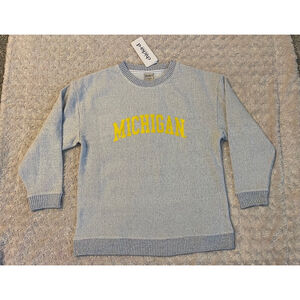 Michigan Women’s Chica-d Sweatshirt, Size Medium, NWT